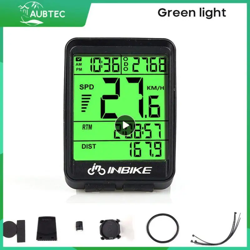 

2021 IC321 Wireless Code Meter For Bicycle Riding Odometer Speed Detector