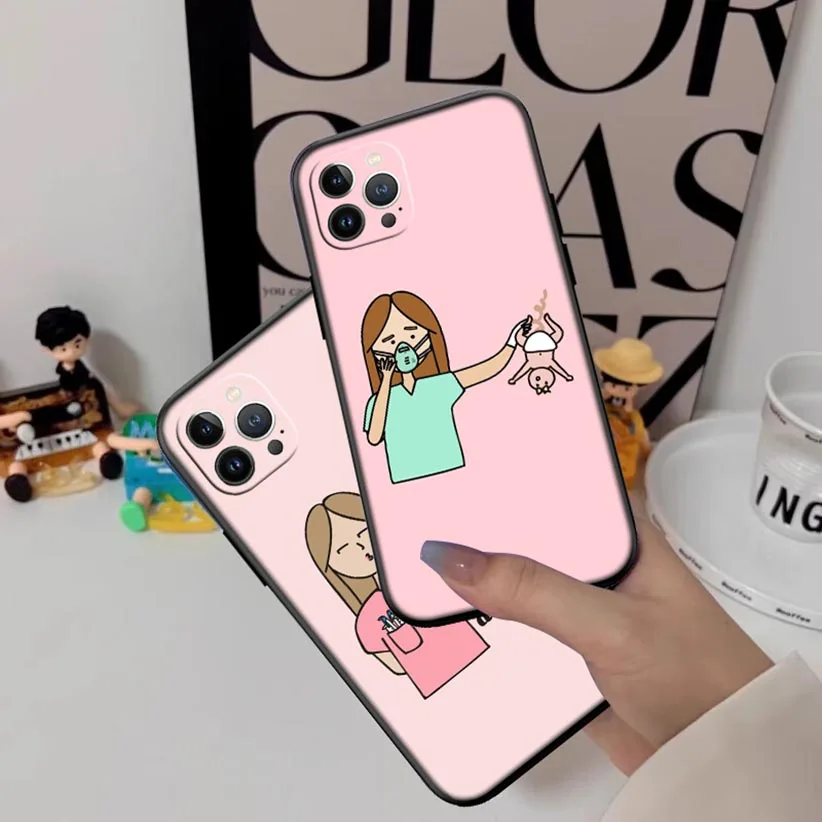 Чехол для телефона с докторской медсестрой Samsung Galaxy A05 A05S A12 A13 A15 A33 A53 A73 M15E M55 S10 S10E S20