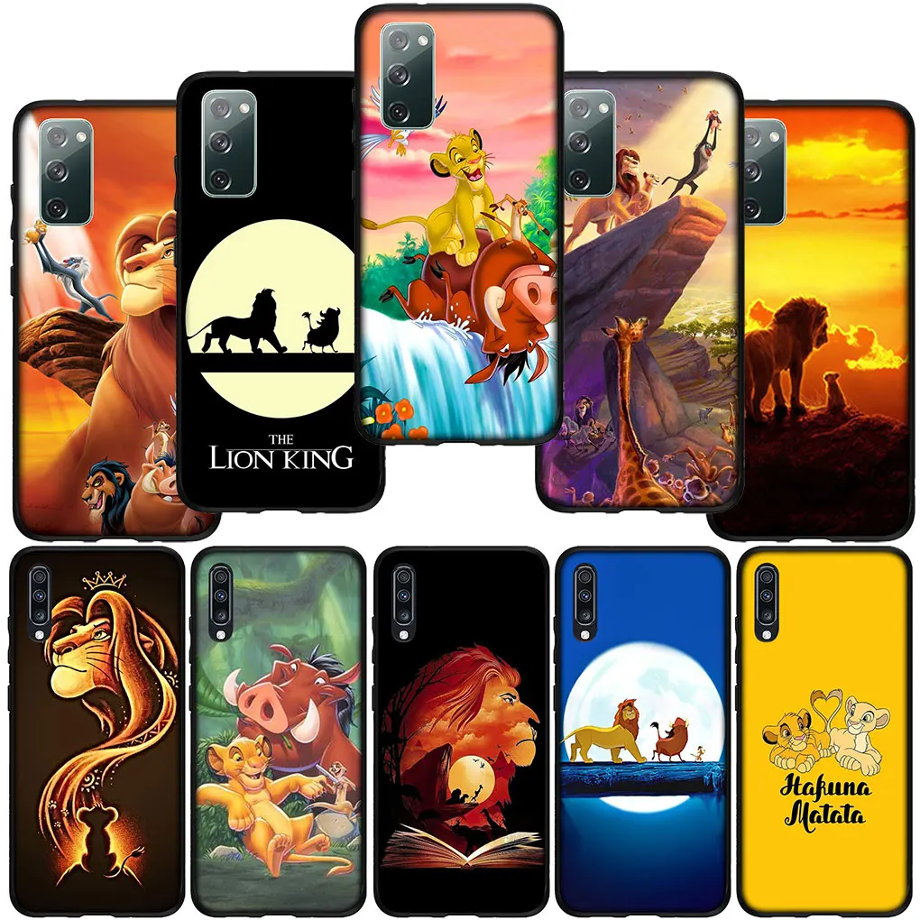 Мягкий чехол с изображением короля льва для OPPO A17 A15 A16 A12 A53 A54 A57 A78 A79 A58 A38 A98 A94 A96 A74 A95