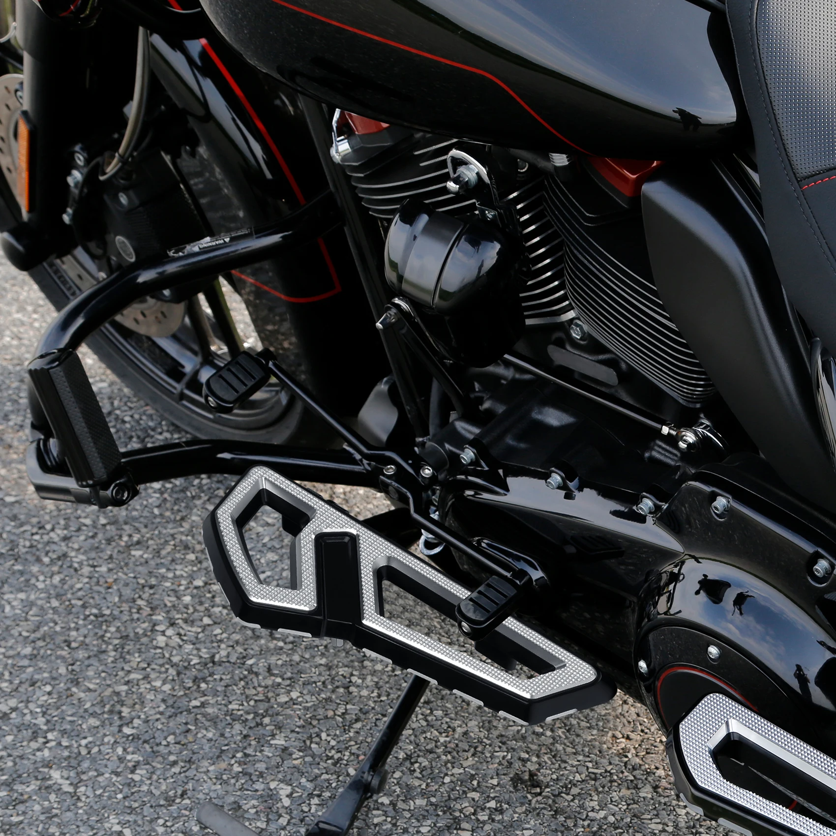 Фото Подножка для Harley Touring Street Glide ST Road King Special 2000-2023, Softail, Fat Boy, Trike Rider №1