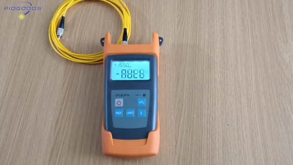 

PG-OPM520 оптический измеритель мощности с VFL