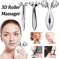 3style 3d roller massager handheld y shape 360 rotate thin face body shaping relaxation lifting wrinkle remover facial massage