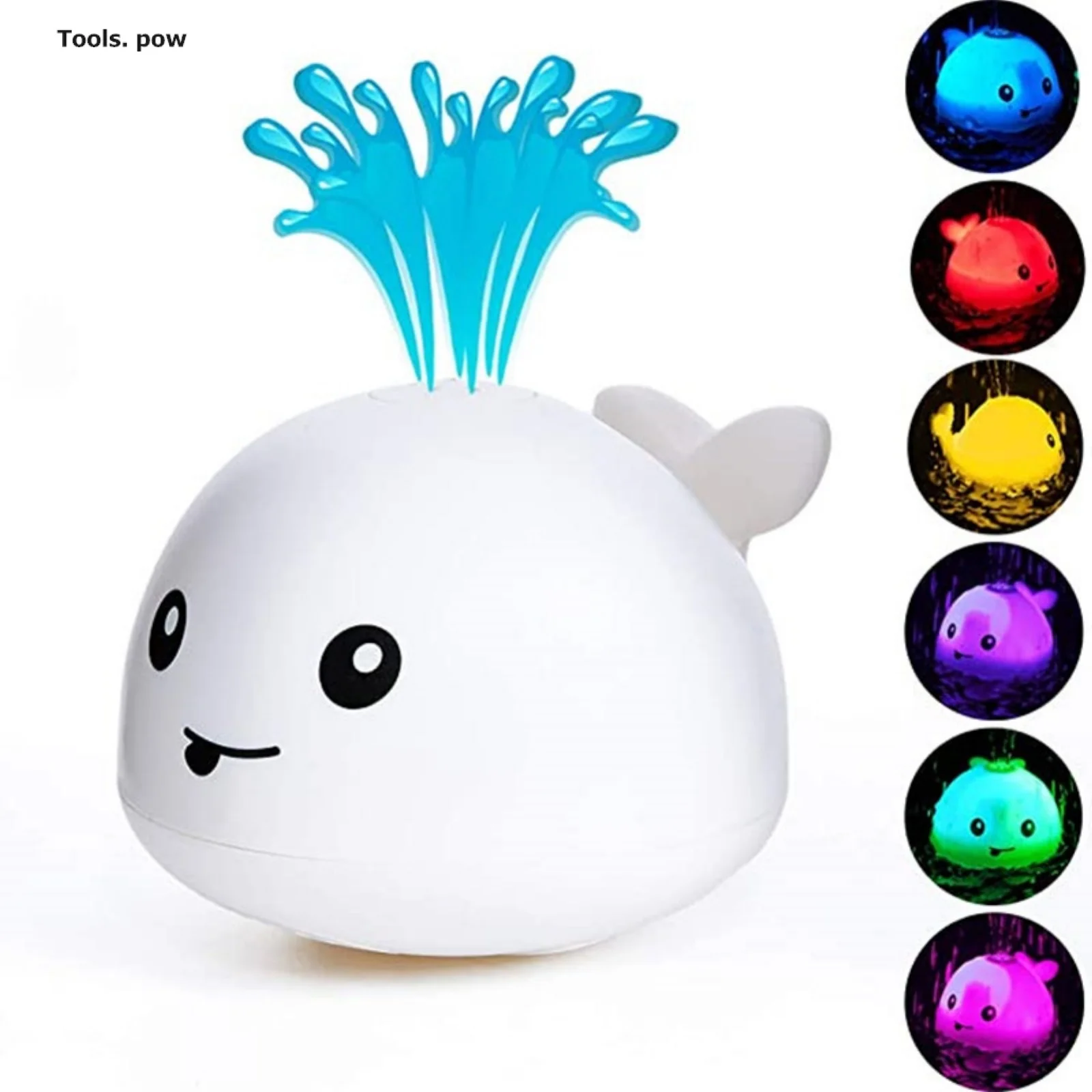 

Детские Игрушки для ванны, спрей для китов, игрушка для бассейна, детская игрушка для ванны с подсветкой, водонепроницаемые дизайнерские Ве...