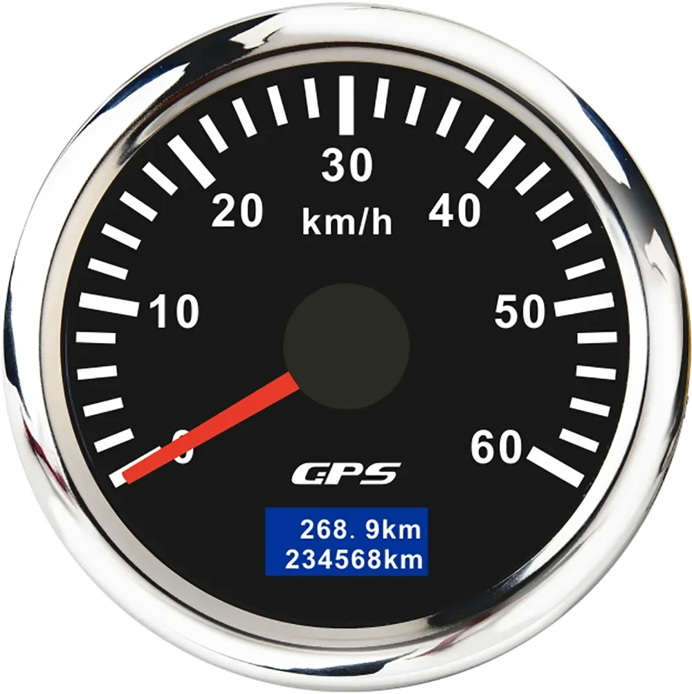 

Универсальный Цифровой GPS-спидометр 52 Мм С Антенной, Одометром И 7-цветной Подсветкой Для Автомобилей, Лодок