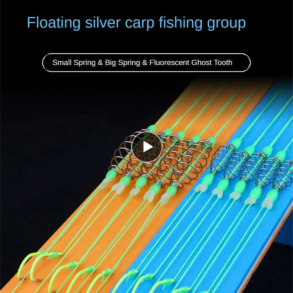 

Double Hook Carp Hook Silver Fishhook Isei Ordinary Hook Tie Sub-line Fishhooks Sports Entertainment Fishing Hand Rod