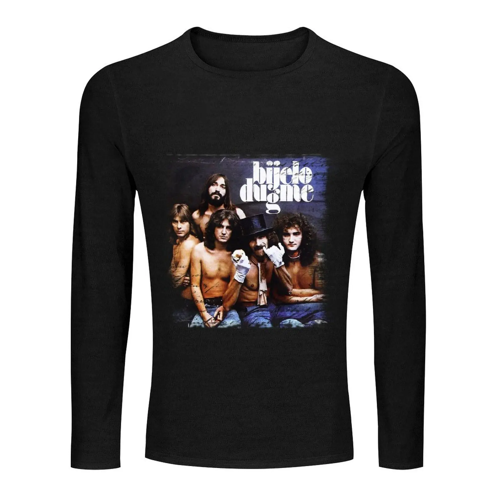 Bijelo dugme music bosna hrvatska srbija exyu LP omot Длинная футболка Блузка большие футболки мужские с