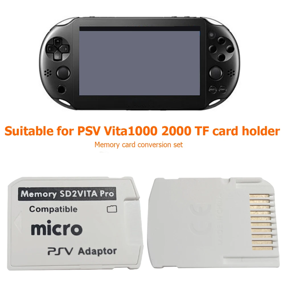 10-100 шт. SD2VITA для карты памяти PS Vita TF адаптер PSV 1000 2000 система Henkaku 3 65 игровая карта