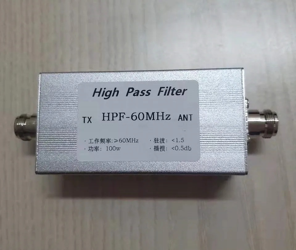 

HPF-60 High Pass Filter HPF-60MHz