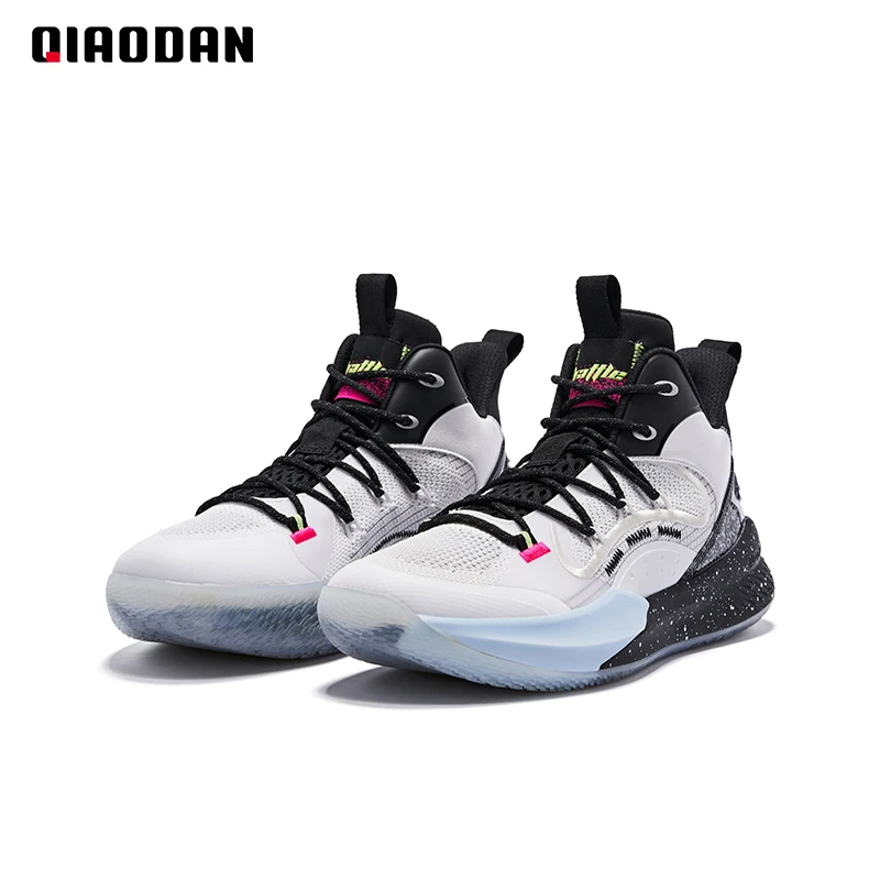 QIAODAN Basketball Shoes for Men 2023 Fashion Professional Non-Slip High Top Sports Shoes Fashion Gym Male Sneakers XM25210101