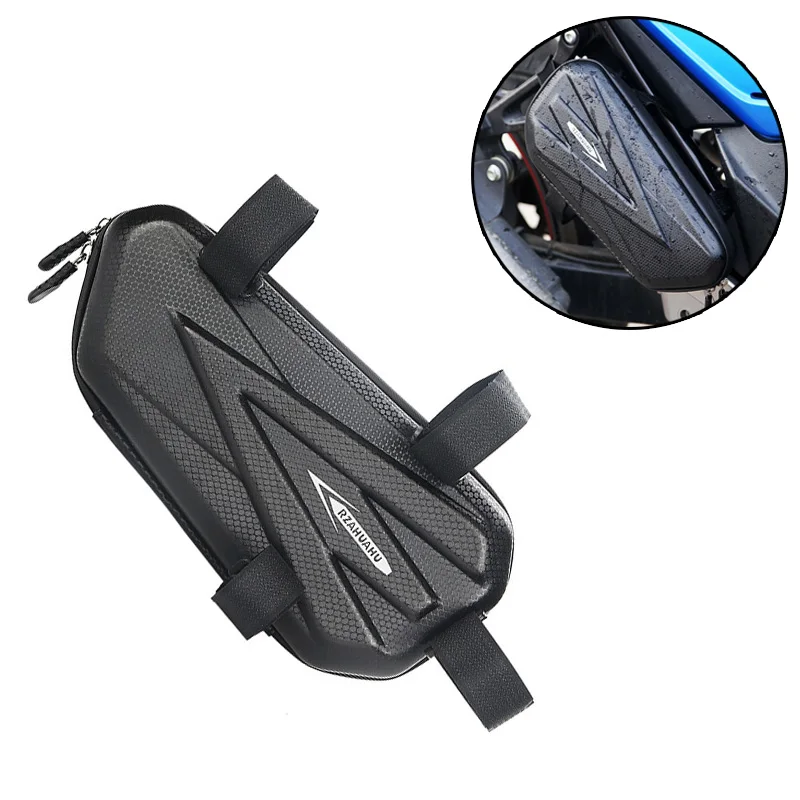 

Motorcycle Bag Side Saddlebags Waterproof Hards Shell Side Bag Package Hard Shell Cycling Tools Bag Bike Triangle Bag