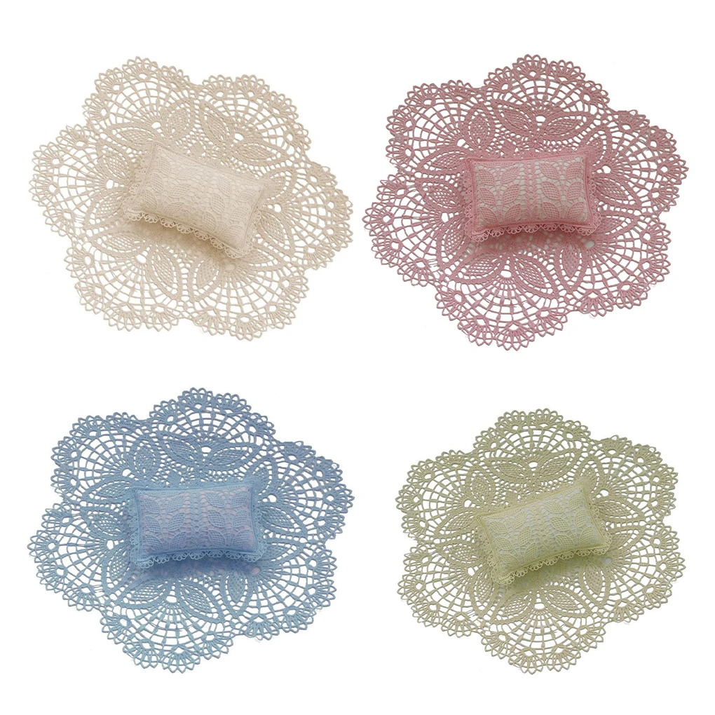 

Delicate And Beautiful Baby Photography Prop - Skin-Friendly And Safe For Infants Stretchy Cloth Circular Cushion pink