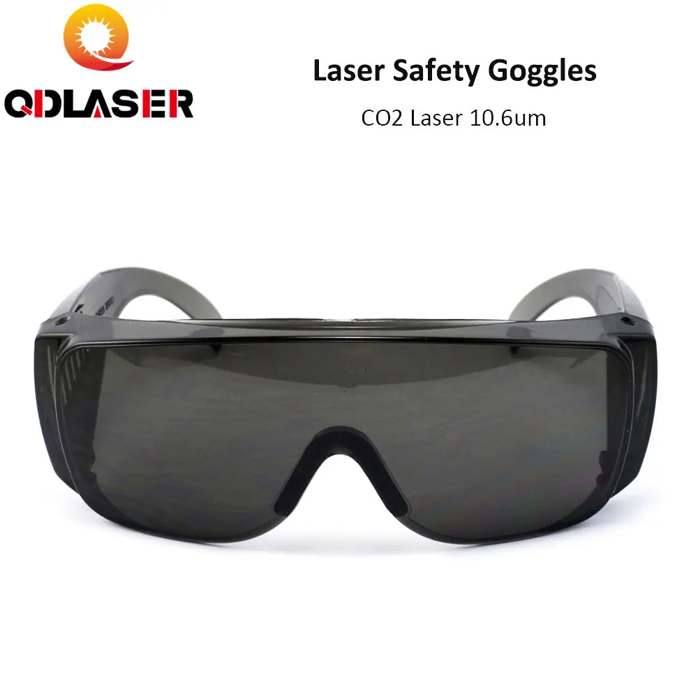 

QDLASER 10600nm Laser Safety Goggles Style B Shield Protection OD6+ CE For CO2 Laser Cutting Engraving Machine