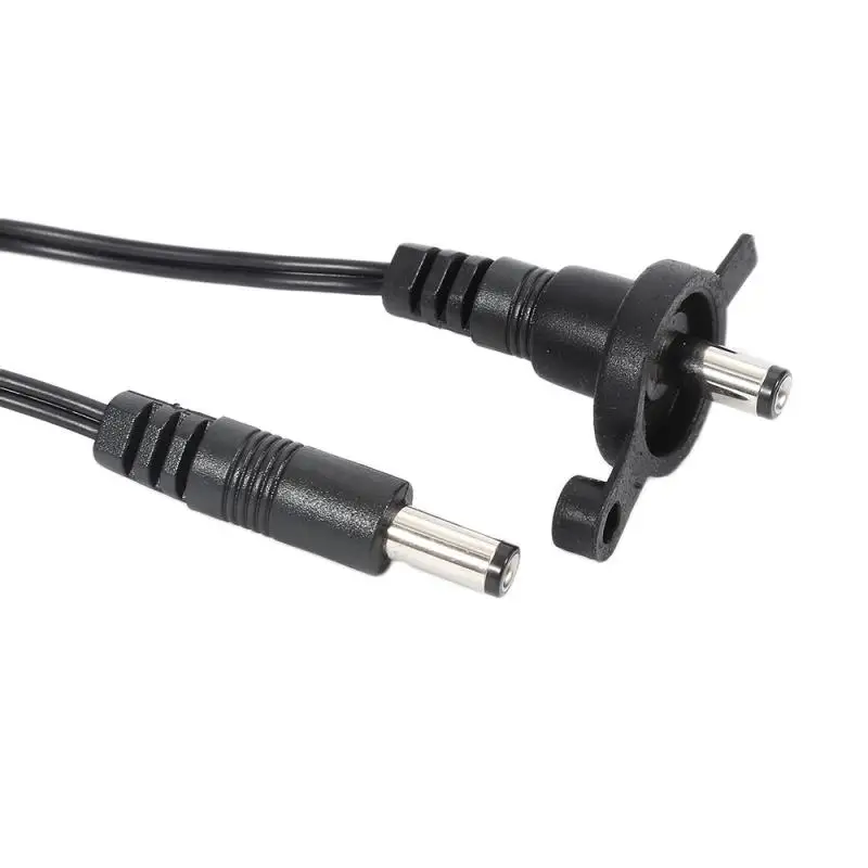 Black Charging Cable Quality 6V/1A Charging Line For Outdoor Hunting Camera With Portable Solar Panel Fasting Charger