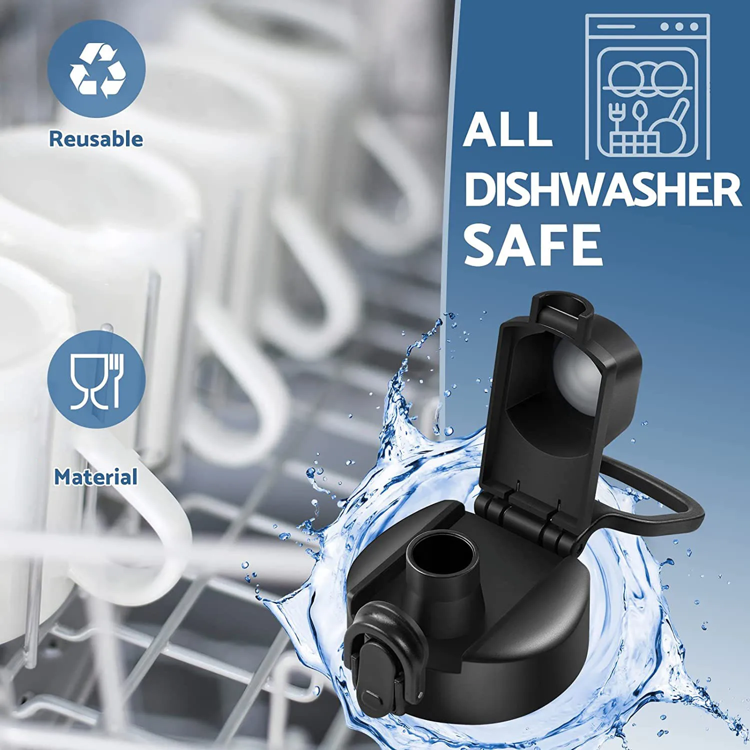 2 шт. крышка с автоматическим носиком для гидрокол широким горлышком 12 16 18 20 32 40 64