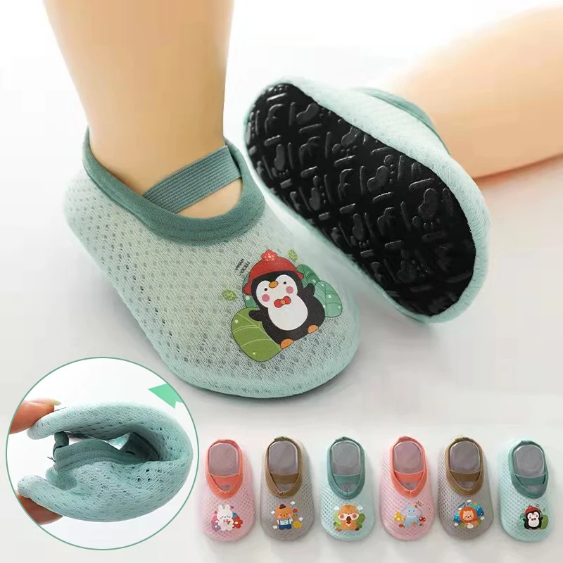 

Cartoon Baby Floor Sock Shoes for 0-4Year Kids Newborn Baby Infants Toddler Soft Sole Anti-skip First Walker Children Home Shoes