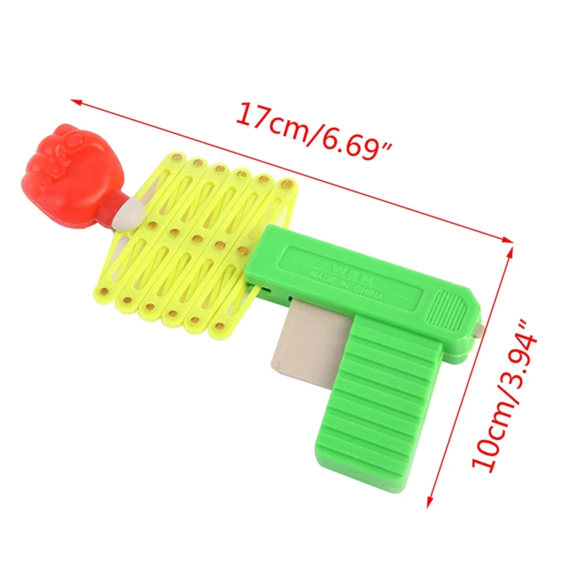 

Kids Interactive Puzzle Toy Fist Shooter Gun Bright Color Brain Training Portable Educational Toys