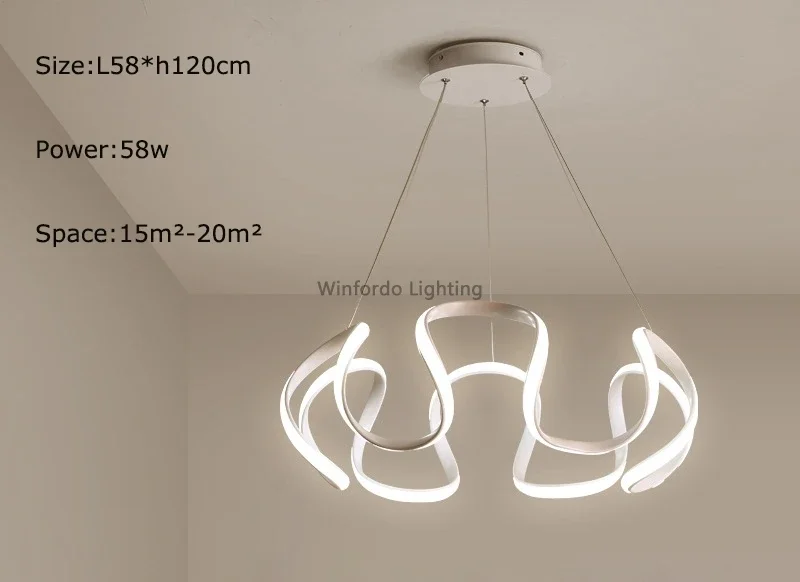 

Winfordo подвесная люстра для гостиной