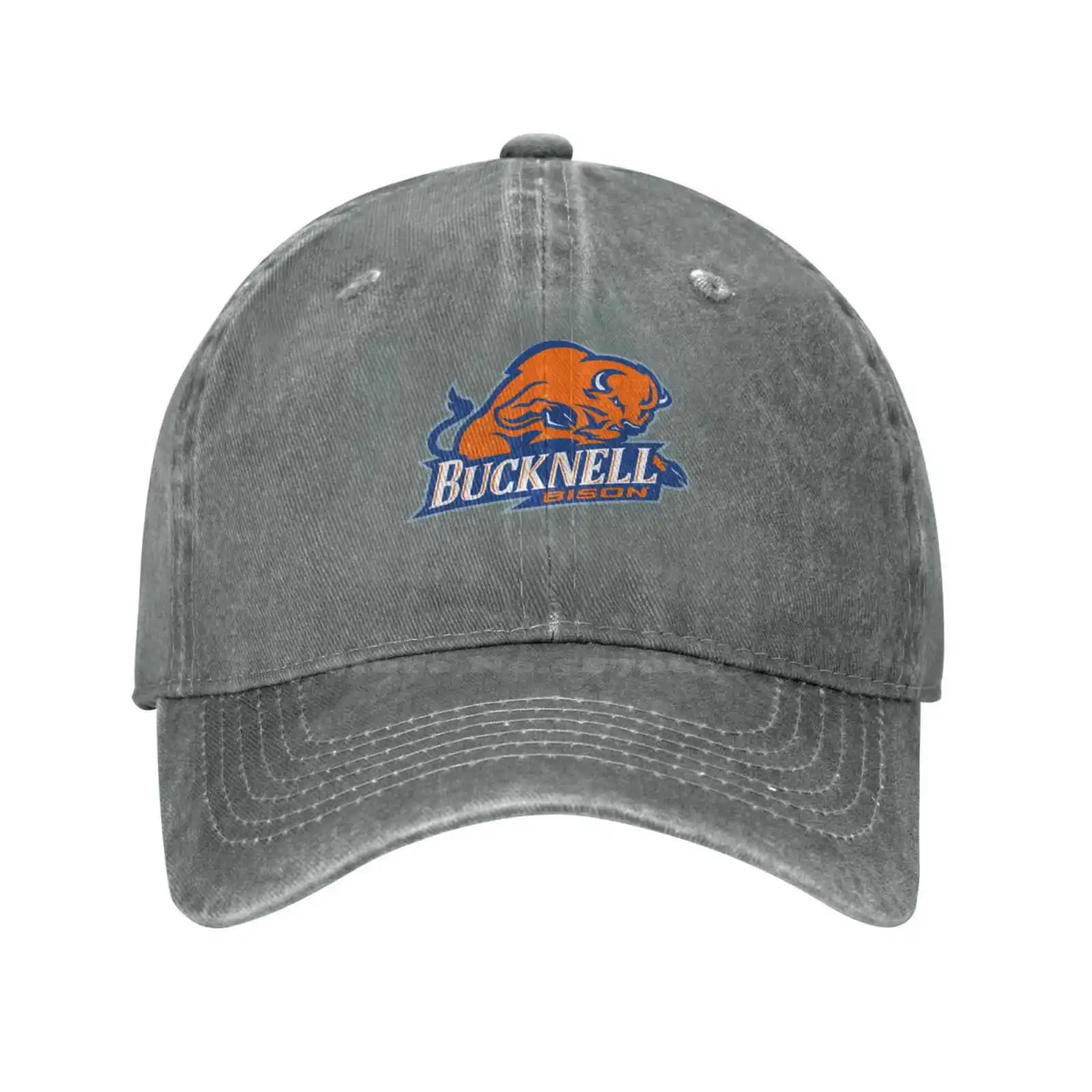 

Bucknell Bison Logo Fashion quality Denim cap Knitted hat Baseball cap