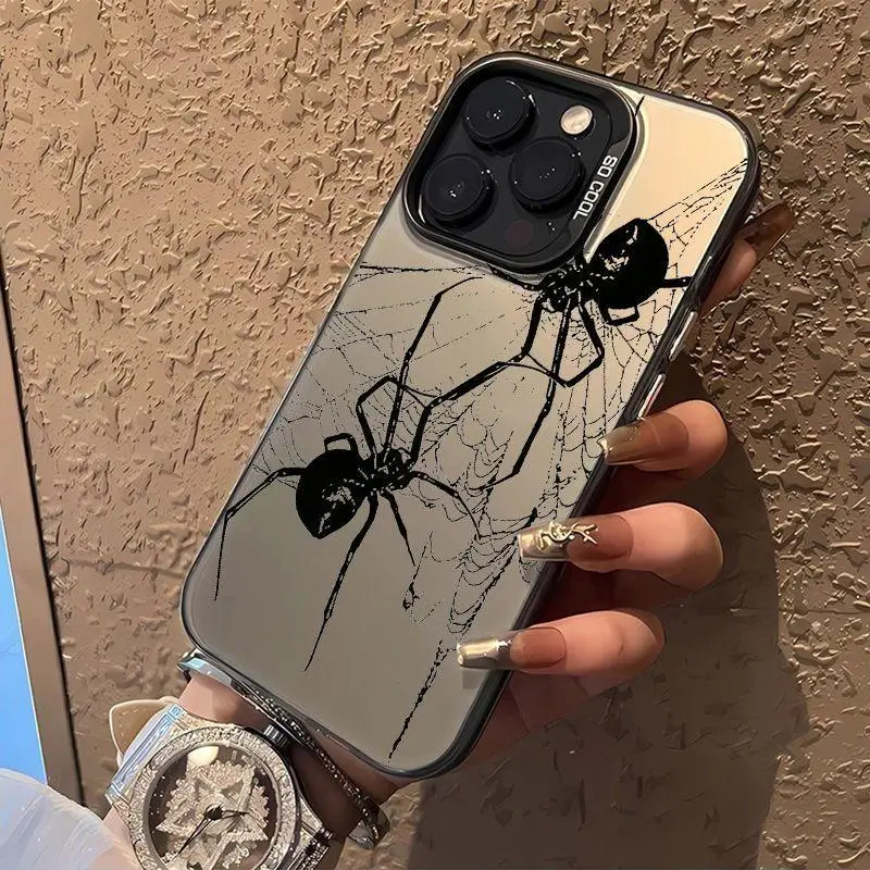 Черный чехол-паук для Huawei P30 P40 Mate 30 Pro 40 Nova 7 9 Honor 50