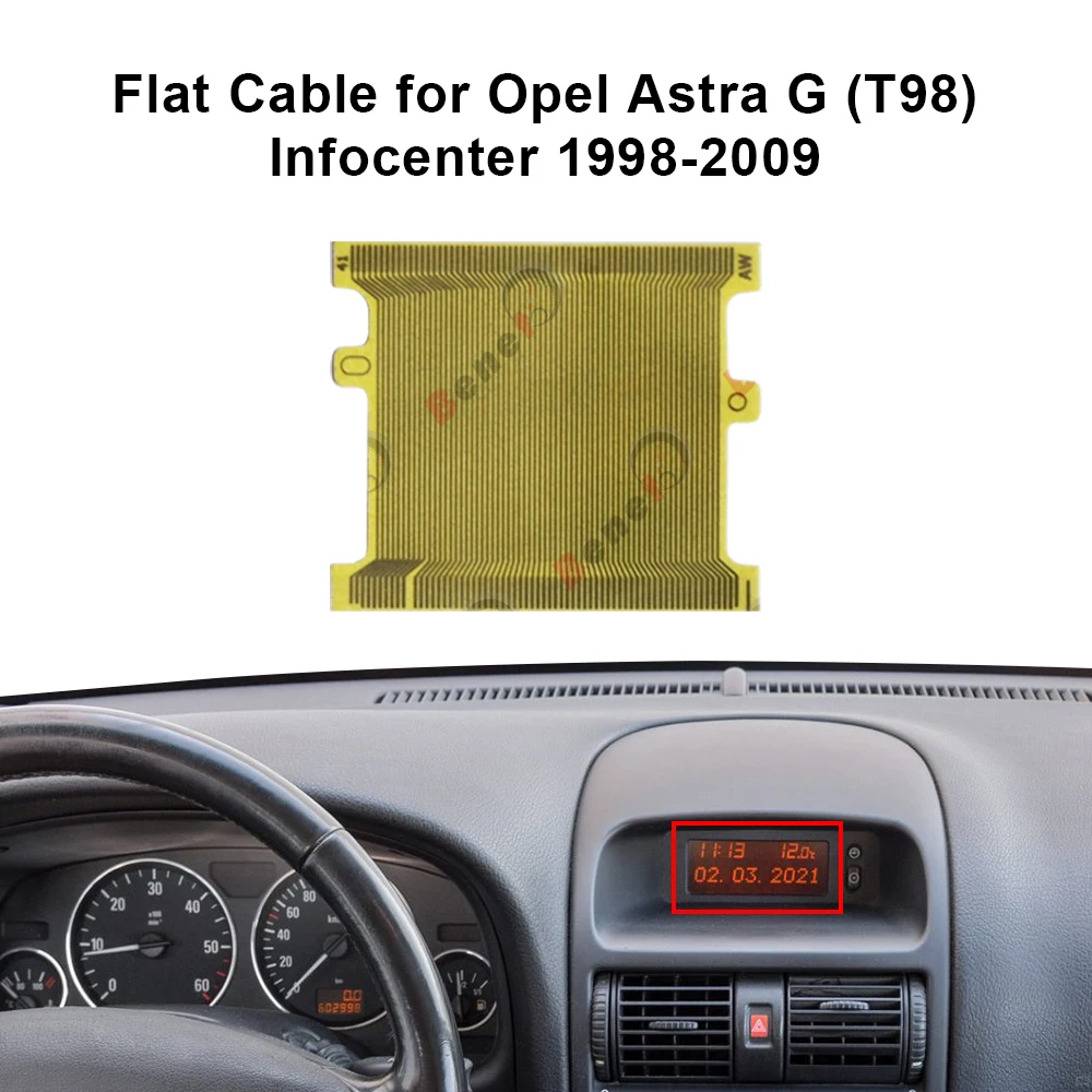 Плоский кабель для Opel Astra/Agila/Combo/Corsa Holden Vauxhall Suzuki Infocenter |