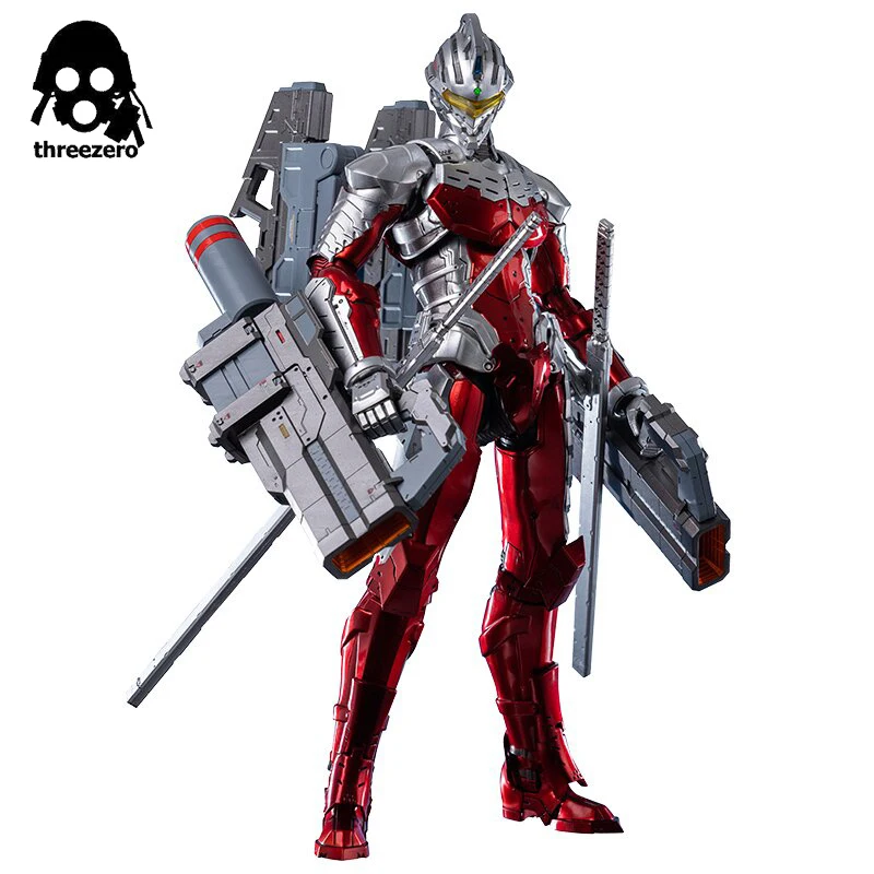 

Original Threezero Ultraman Figzero 3A UltraSeven Weapon Set 1/6 Scale Anime Action Figure Collectible Model Toys Kids Gifts