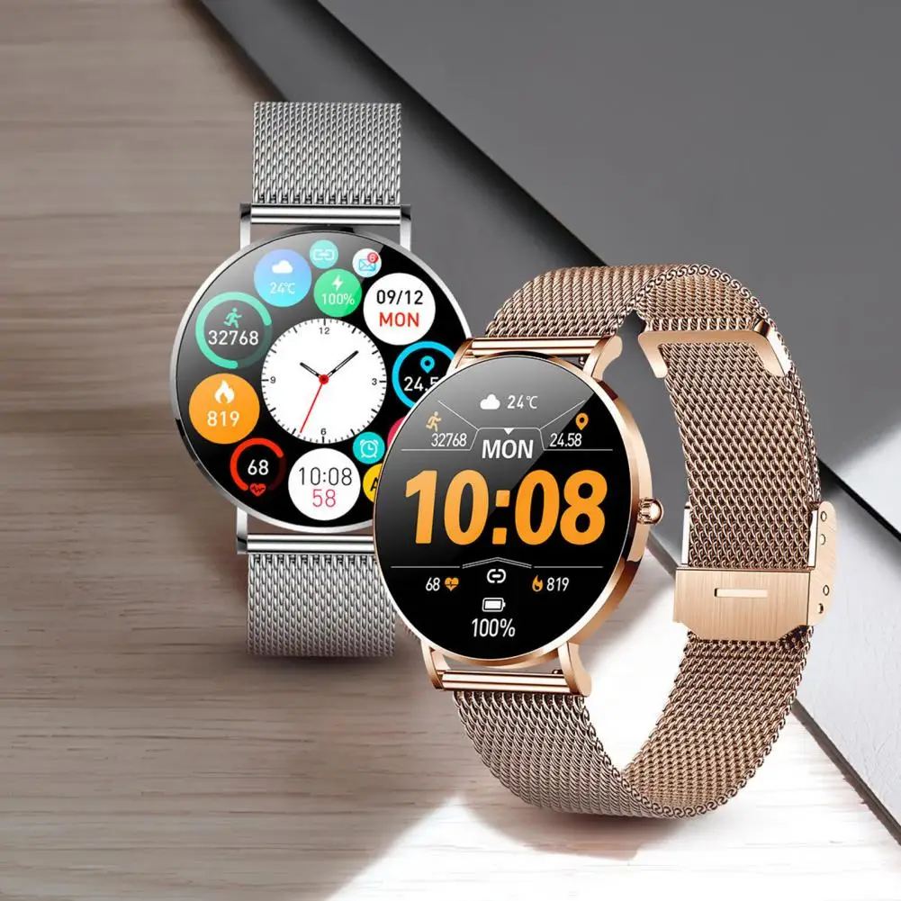 

Fashion Multiple Language Alarm Clock Reminding Intelligent Watch 22 Multi-sport Mode Low Power Consumption Smart Watch