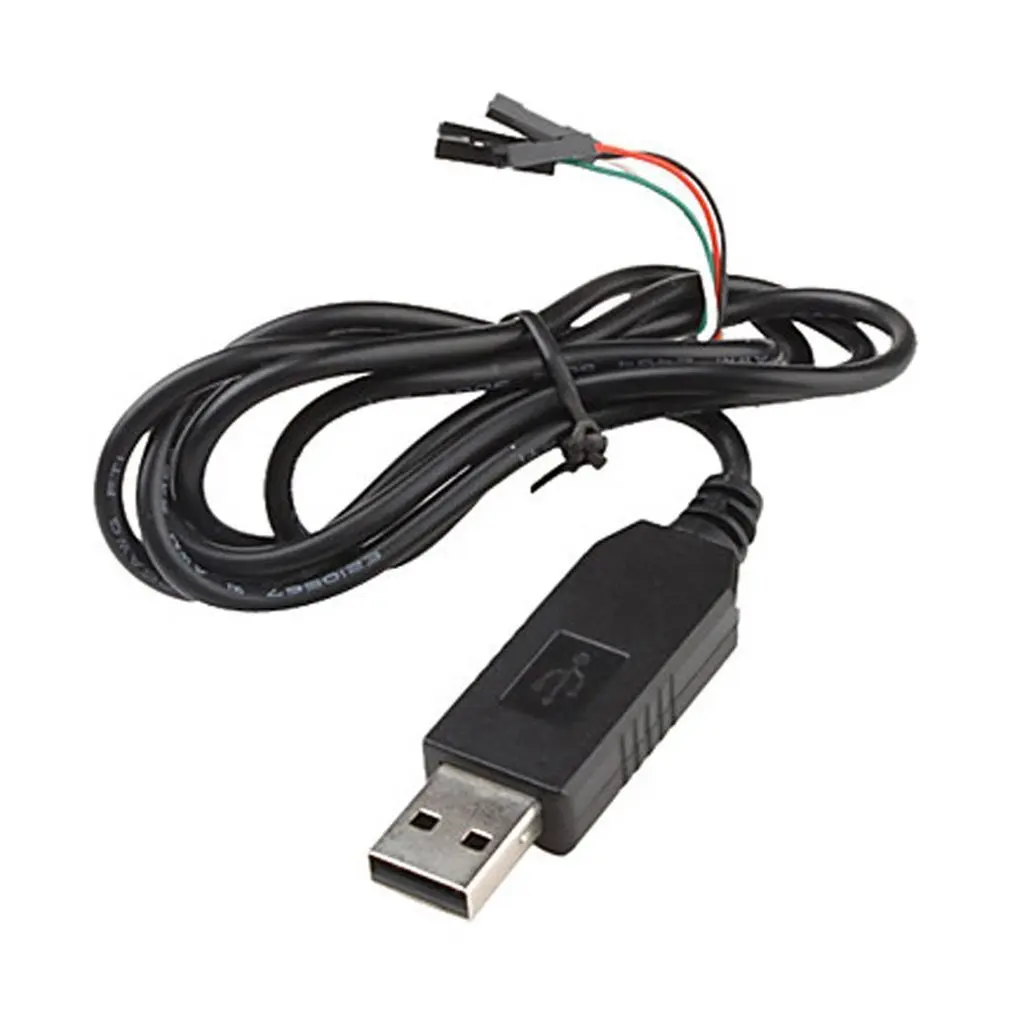 

Кабель PL2303 PL2303HX с USB на TTL, 4-контактный модуль RS232, последовательный адаптер, кабель-конвертер PL2303HX, кабель для загрузки