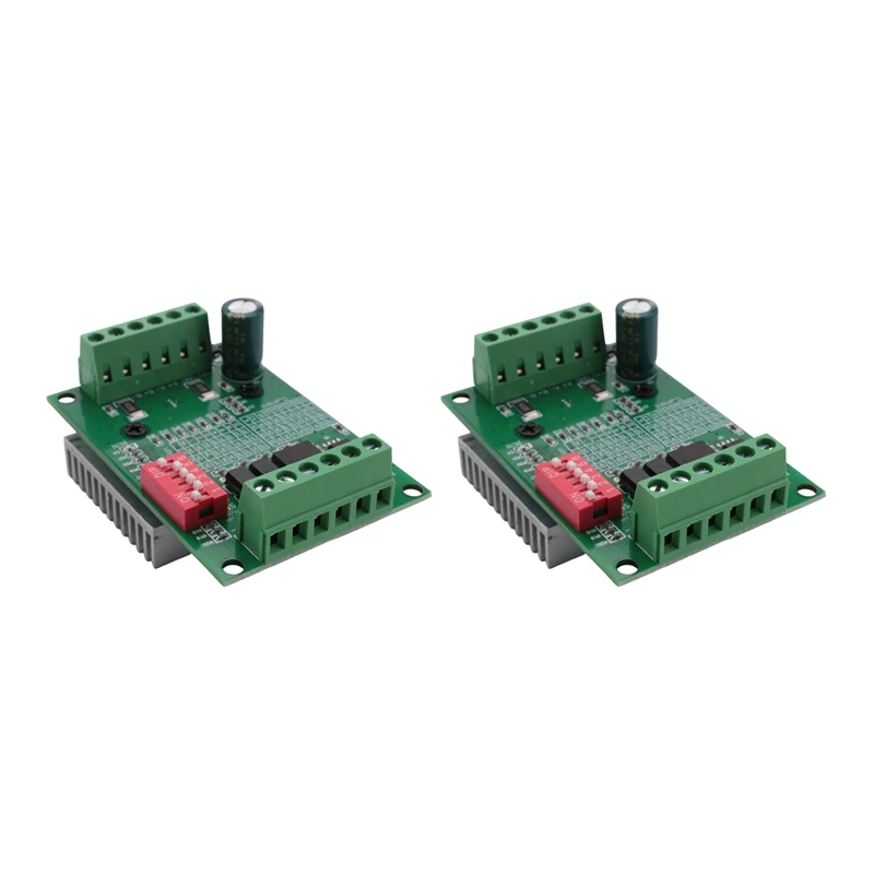 

2X TB6560 3A Stepper Motor Driver CNC Stepper Motor Board Single Axis Controller 10 Files Motor Controller Board