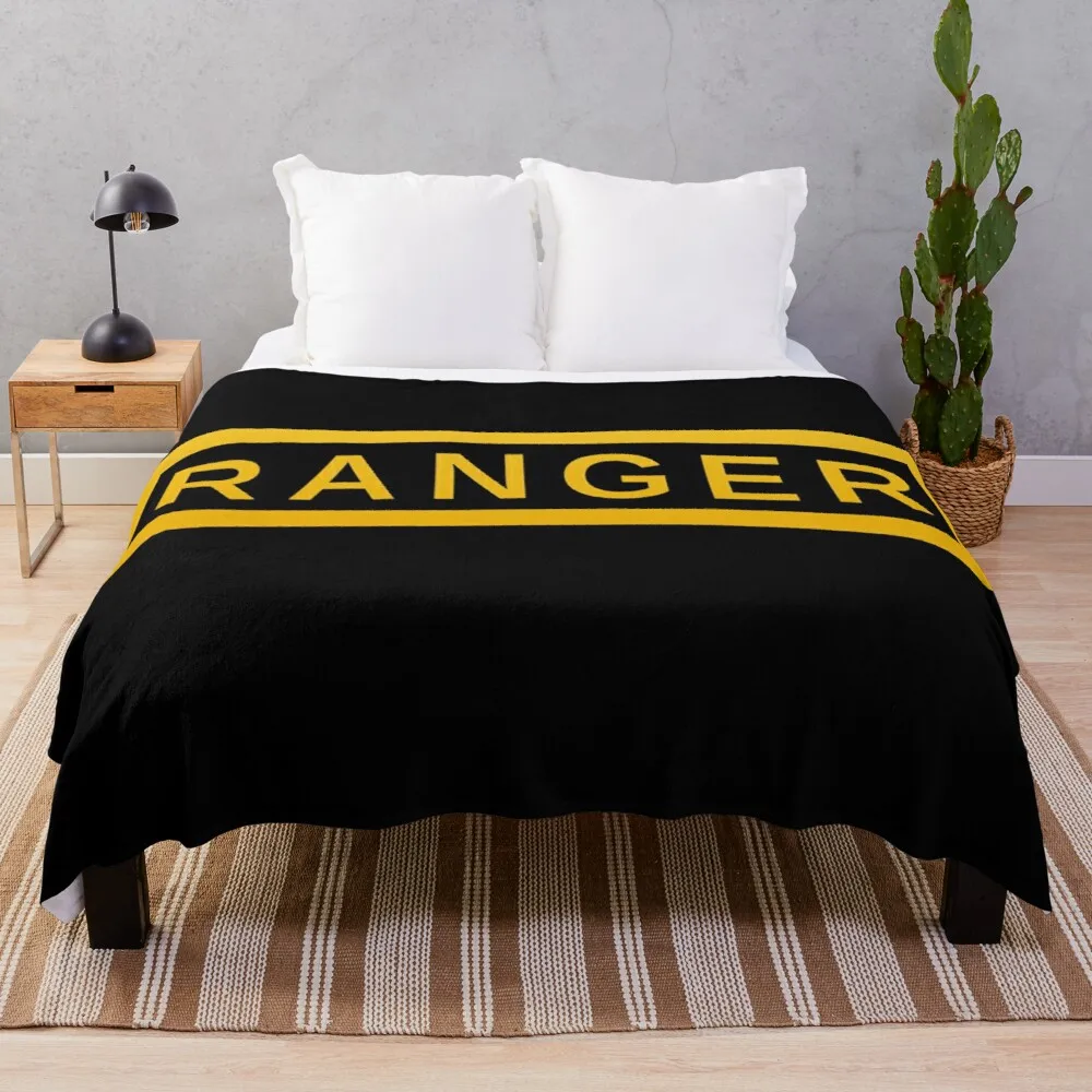 

Ranger Tab United States Throw Blanket Plush fabric blanket with well thick king wool blankets for sofa