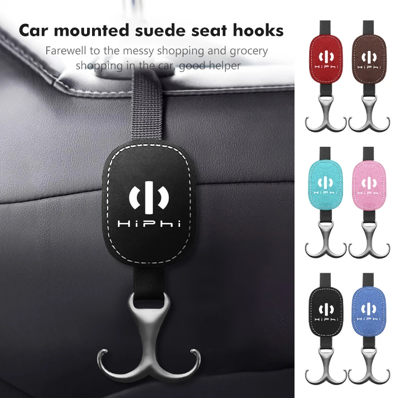 Крючок на заднее сиденье автомобиля меховая кожаная застежка аксессуары для