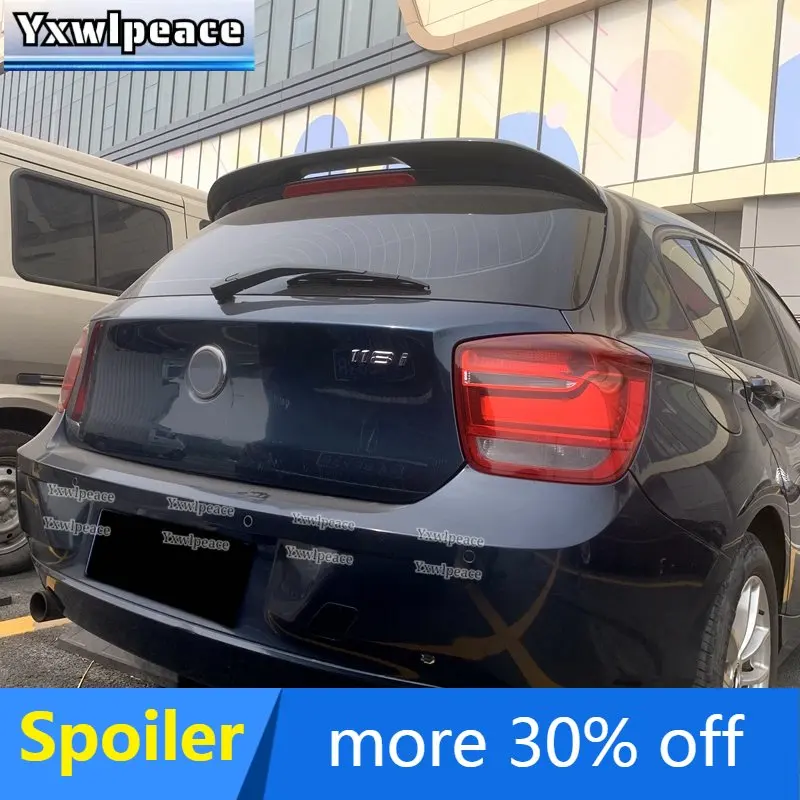 

For BMW 1 Series F20 2012-2018 Trunk Spoiler 120i 118im 135i 116i M135i ABS Plastic Rear Roof Spoiler Car Accessories