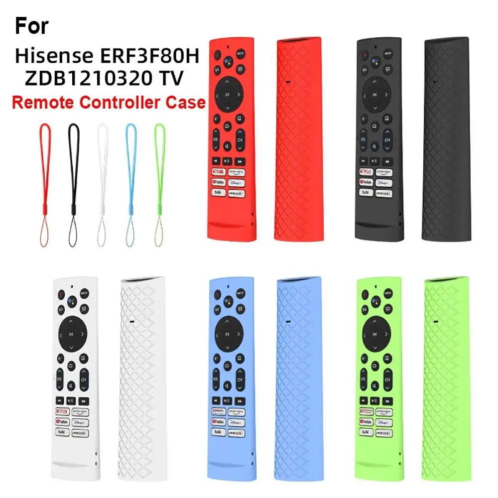 Силиконовый защитный чехол для Hisense F3F80H ZDB 1210320 Прочный мягкий пульт