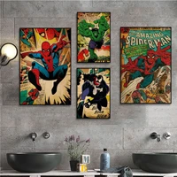 disney marvel avengers superhero comics good quality prints and posters for living room bar decoration kawaii room decor