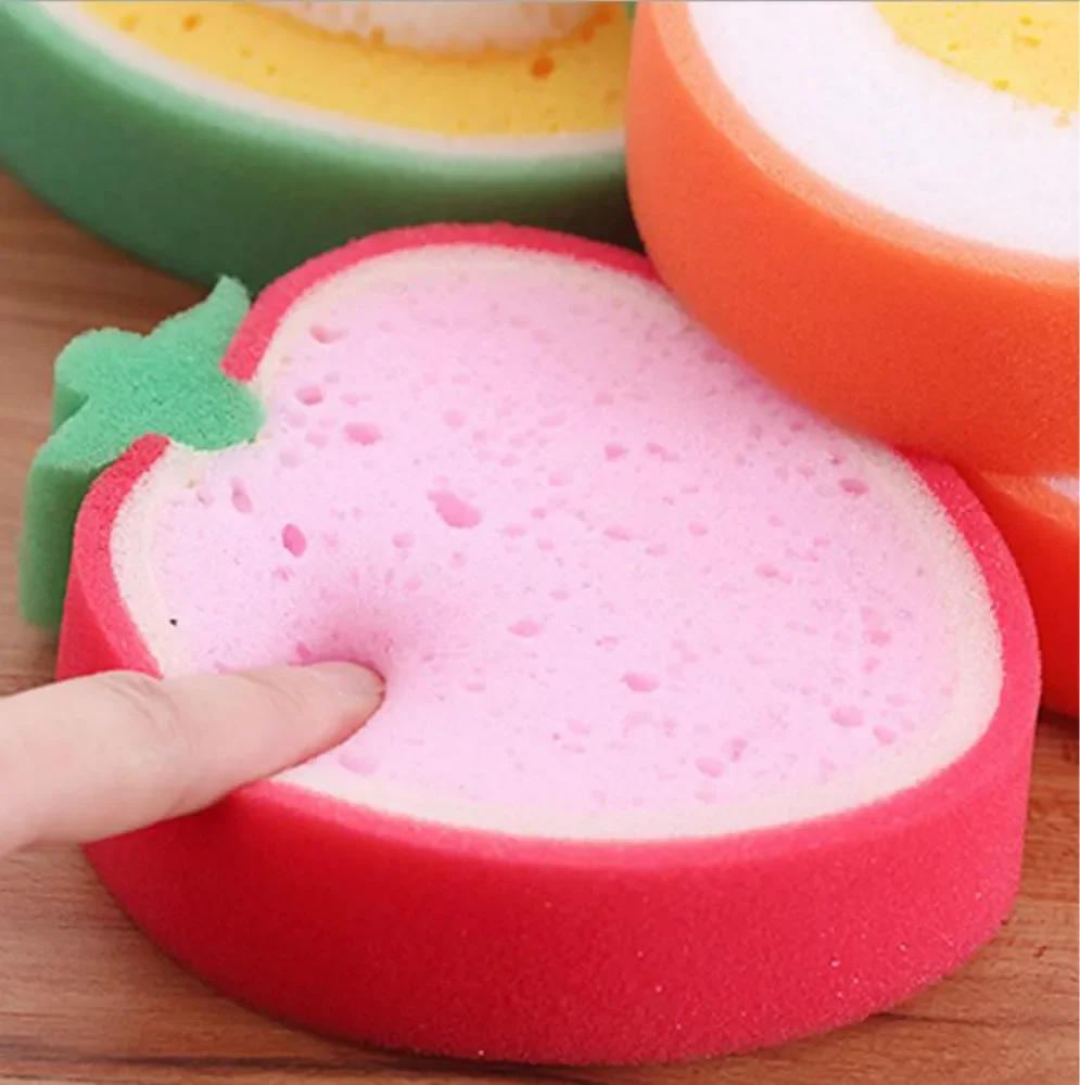 

Губка для мытья посуды 3D фрукты