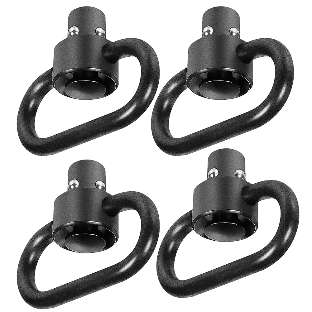 

4Pcs Heavy Duty Push Button Quick Detach QD Sling Swivel Mount Adapters Hunting Accessories Dropshipping