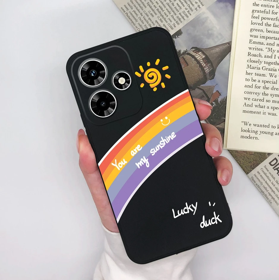 Чехол для Tecno Infinix Hot 30i 30 Play 4G Мультяшные стильные чехлы i мягкая задняя крышка Hot30