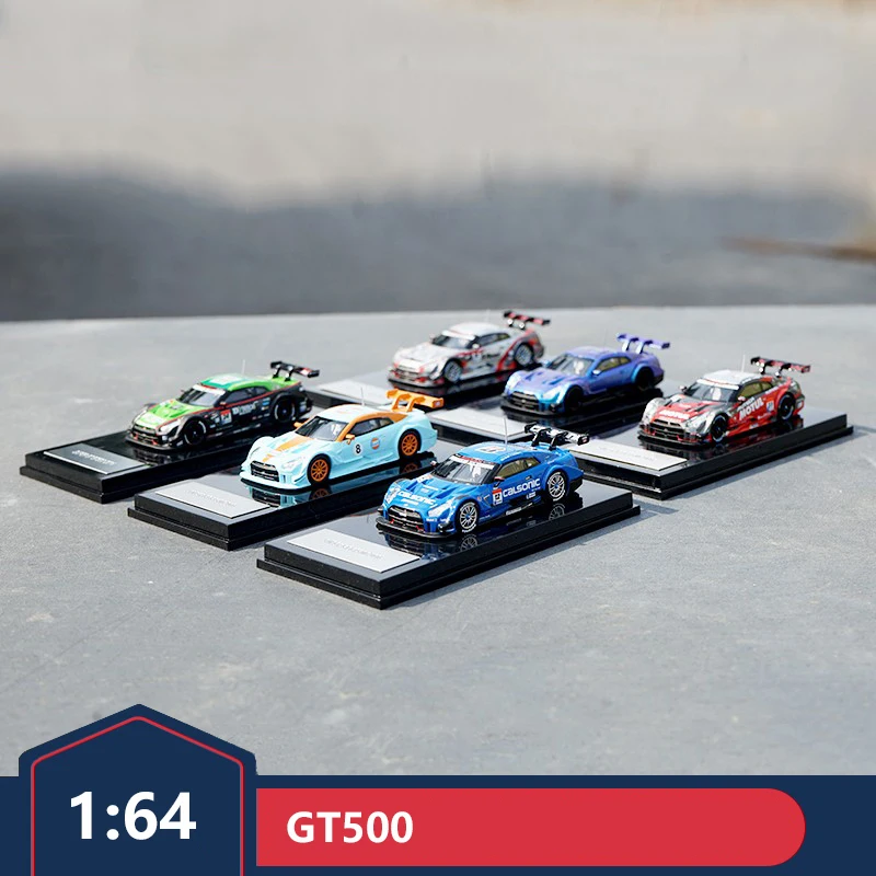 

1:64 Nissan GT-R Nissan R35 GT3 GT500 rally car alloy model
