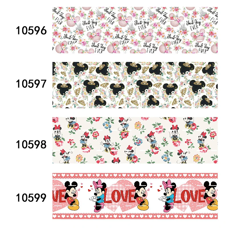 Лента Корсажная Микки Маус с принтом 50 ярдов | Дом и сад