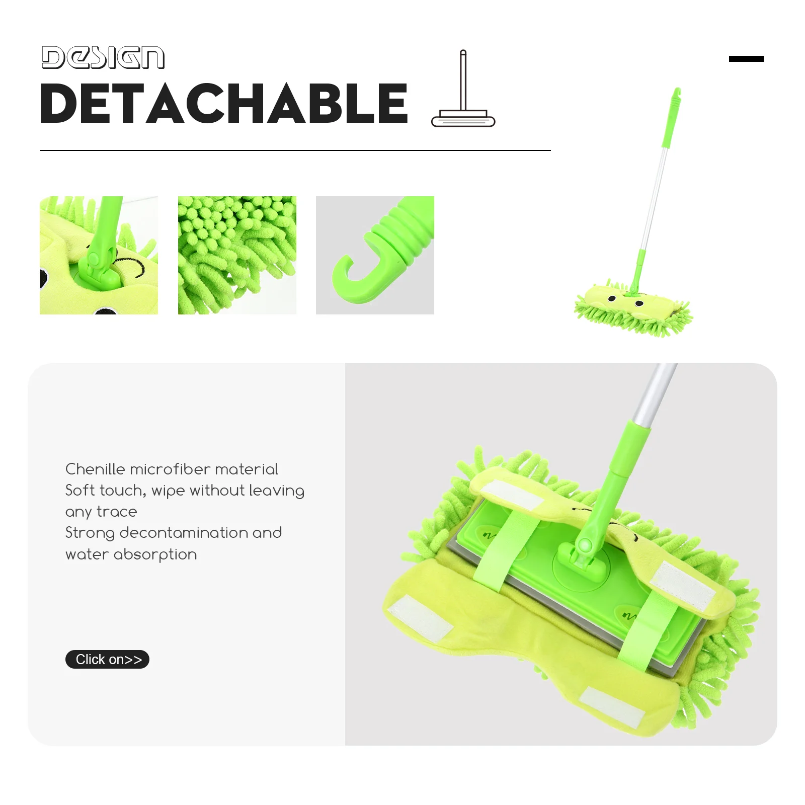 Детская мини-игрушка-швабра детская игрушка для чистки обучающая ролевая игра