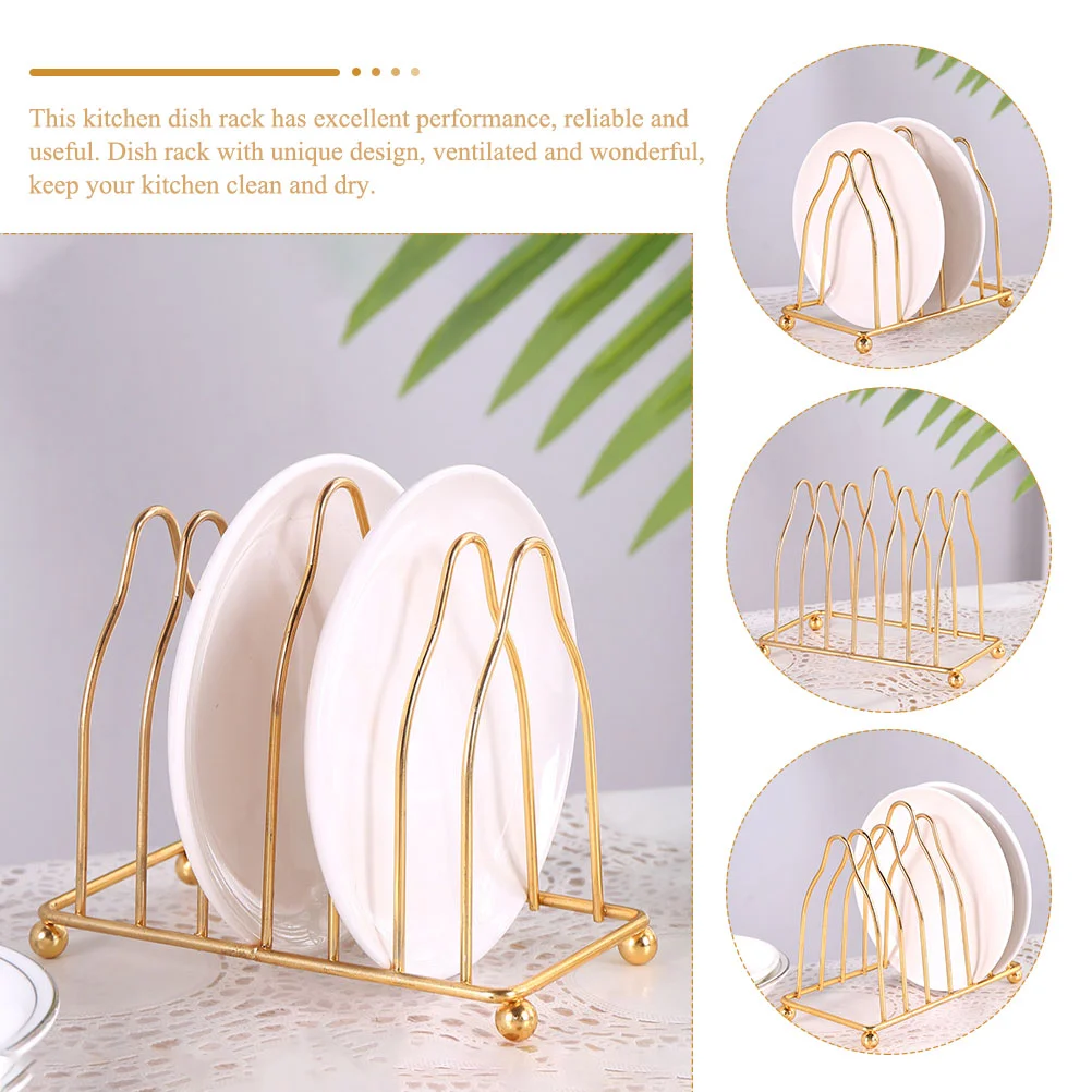 Стойка для посуды кухонные принадлежности аксессуары железной тарелки