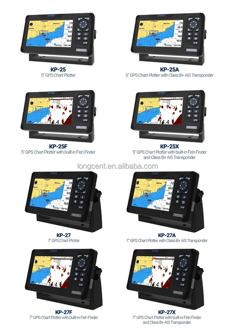 Новый KP-25A 5-дюймовый ЖК-дисплей для морской электроники навигационный