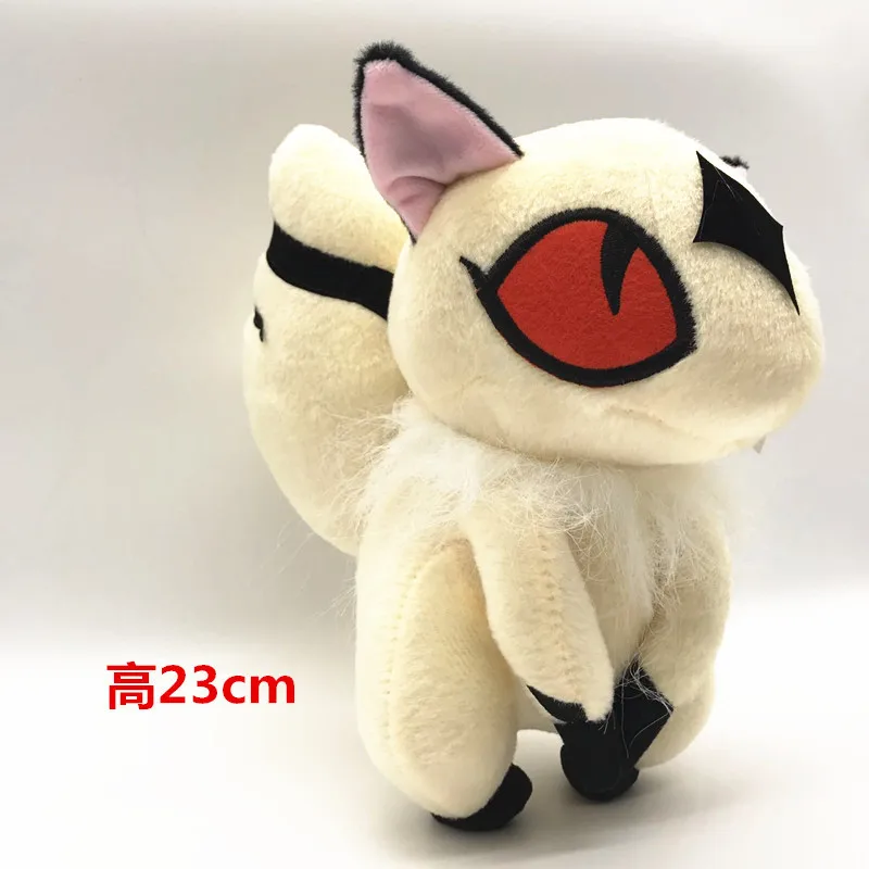 

23CM Cartoon Anime Figure Inuyasha Two Tails Cat Cute Soft Cat Doll Children Toys Gift