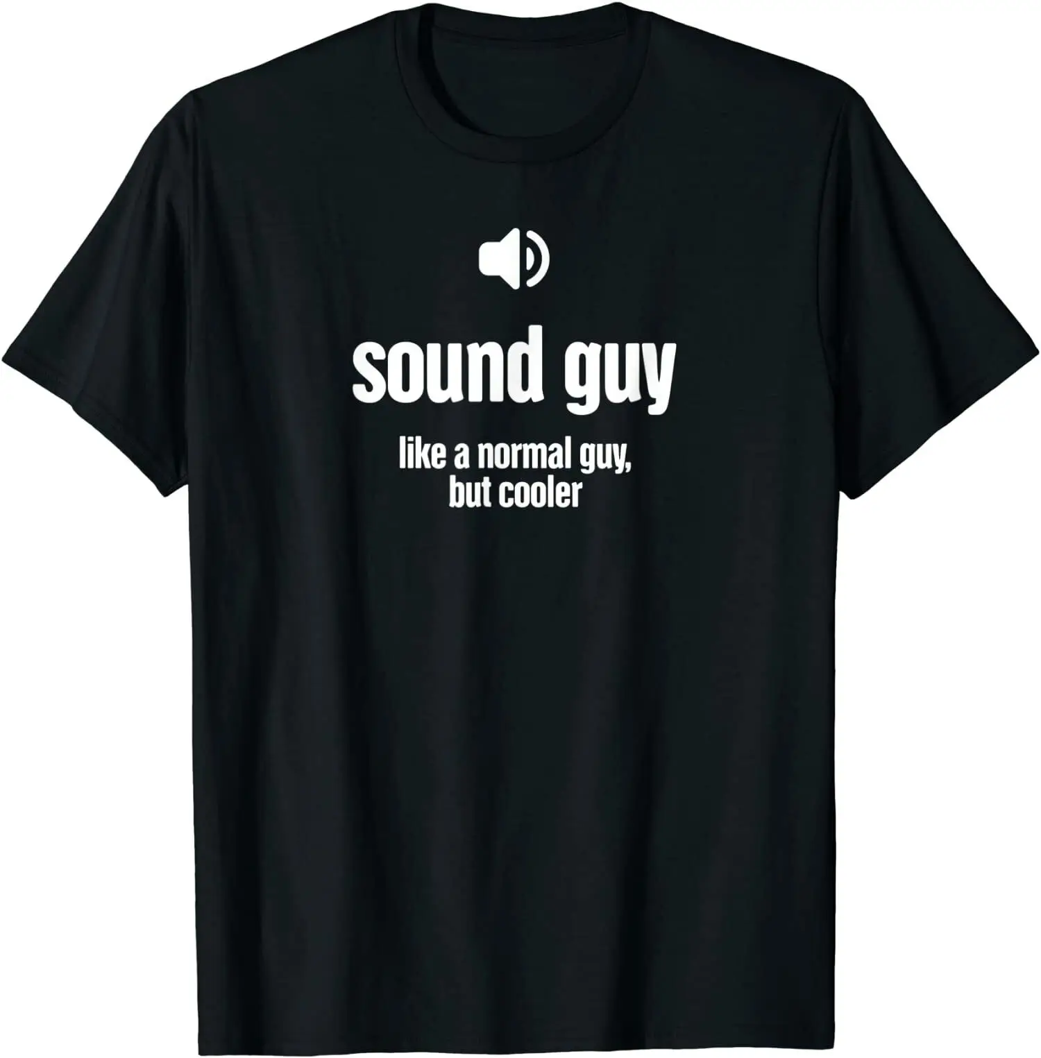 

Cool Audio Engineer Funny Sound Guy O-Neck Cotton T Shirt Men Casual Short Sleeve Tees Tops Harajuku Streetwear
