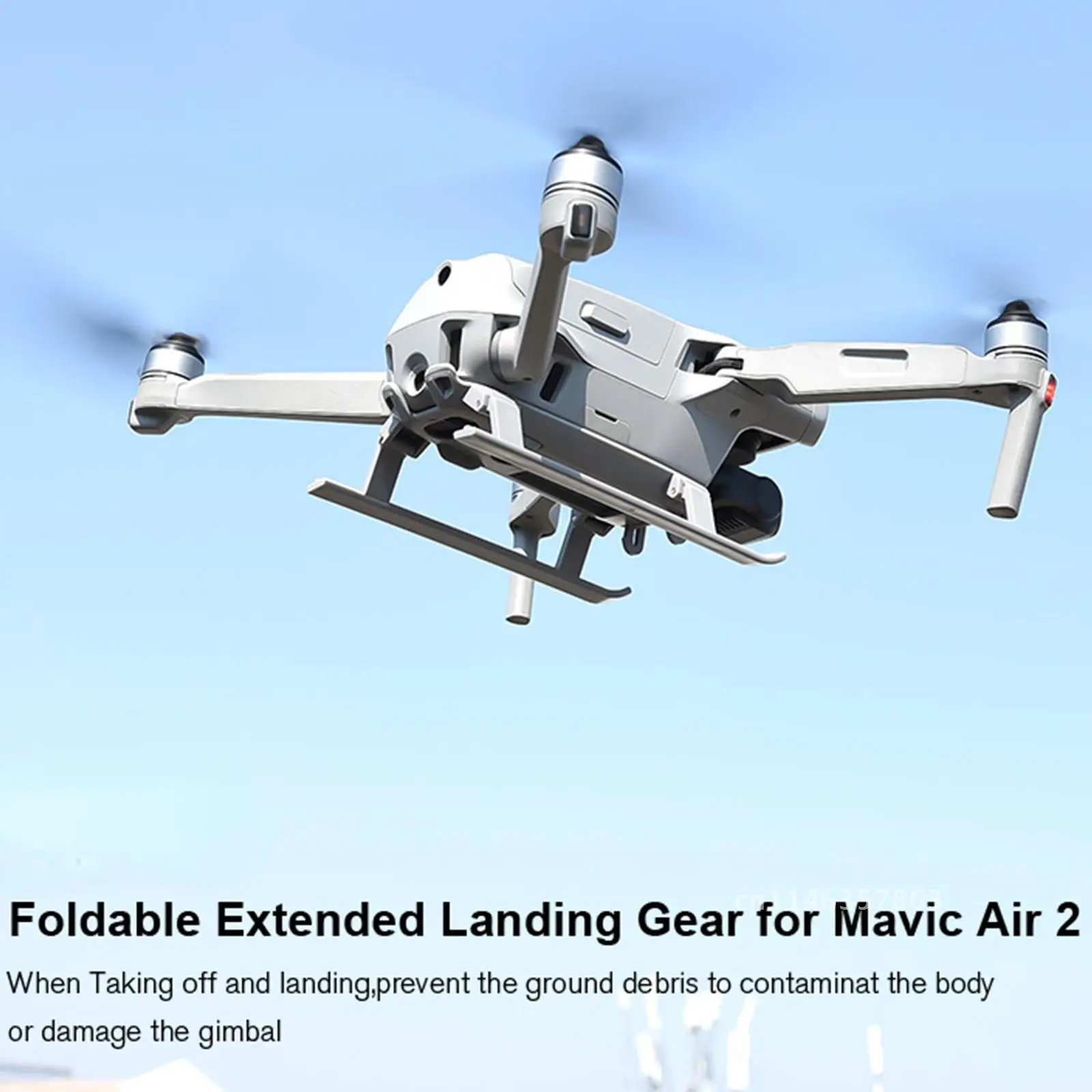 Шасси складной Расширенный комплект для DJI Air 2S Mini 2/Mavic Mini/SE/Air 2 Аксессуары дрона