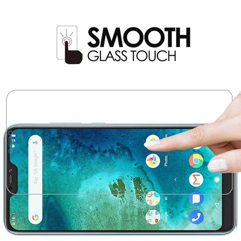 Фото Защитное закаленное стекло (2 шт.) для Xiaomi Mi A2 Lite / Mi A2 Lite (2) №5