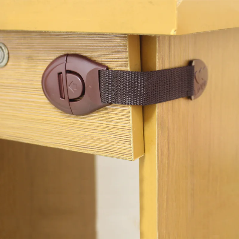 

Baby Toilet Safety Lock Child Safety Cloth Belt Drawer Lock Baby Cabinet Door Webbing Lock Baby Proofing Products Cabinet Lock