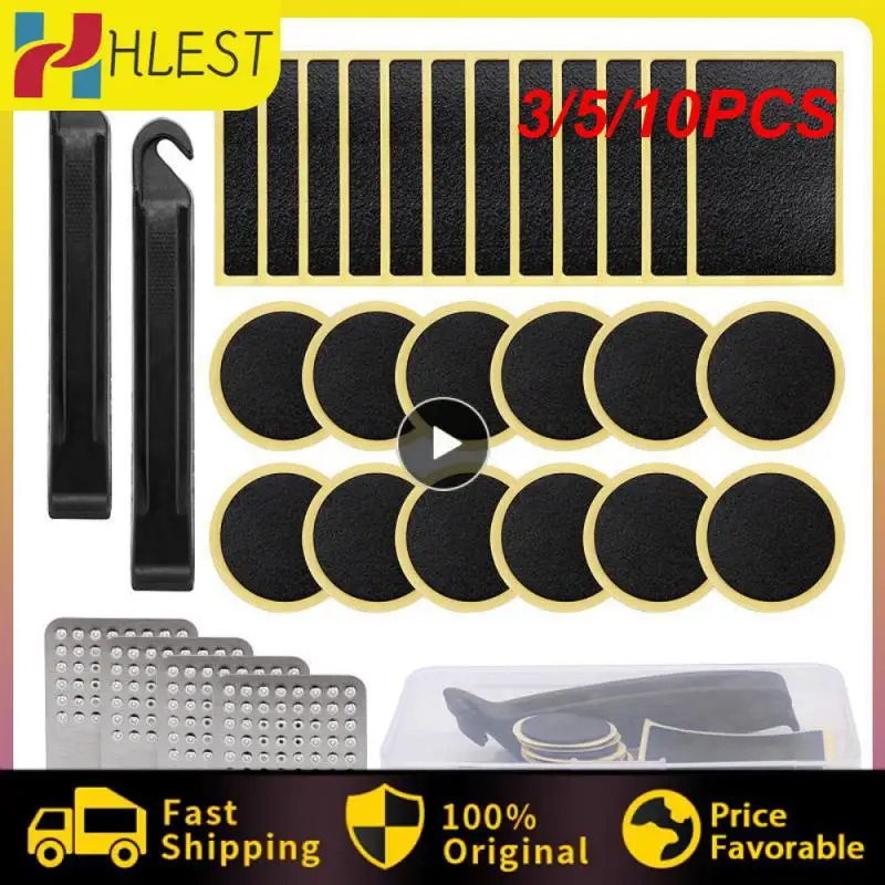 

Universal Bicycle Tire Repair Stickers Portable Quick Tire Repair Kit Tire Pry Glue-free Tire Patch MTB Bike Tire Repair Patch