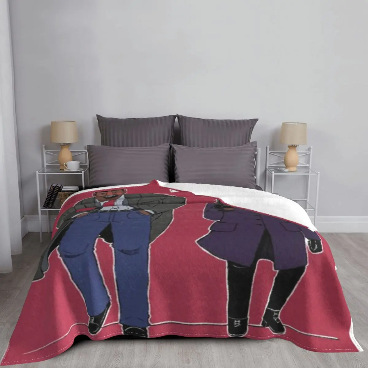 Лютер Ультрамягкое одеяло из микрофлиса