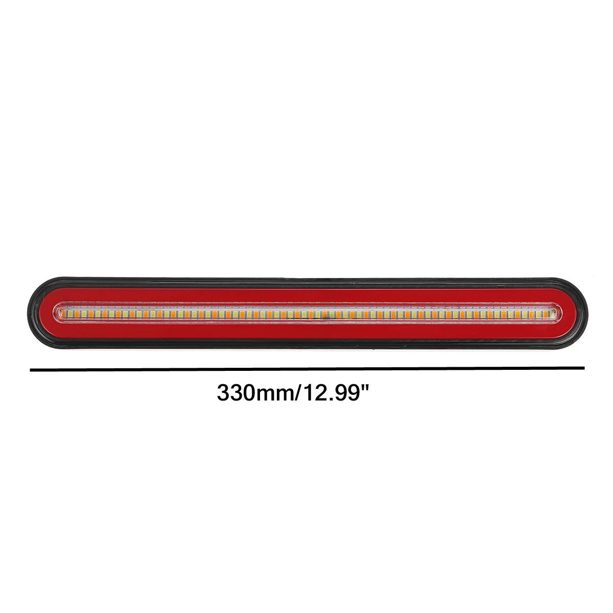 

4 In 1 Neon Halo Ring Tail Brake Stop Lamp Waterproof LED Trailer Truck 3rd Brake Light Turn Signal Light 12V 24V 1/2/4pcs