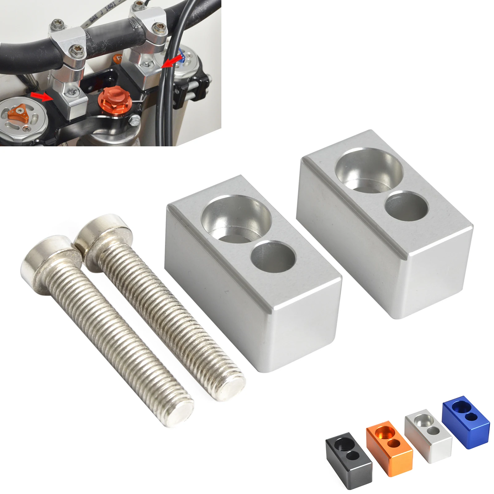 

Подъемник для Руля Мотоцикла, 22 мм, для KTM 1290 Super Adv R 17-22 1290 Super Adventure S 2018-2022 1290 Super Adv 15-16